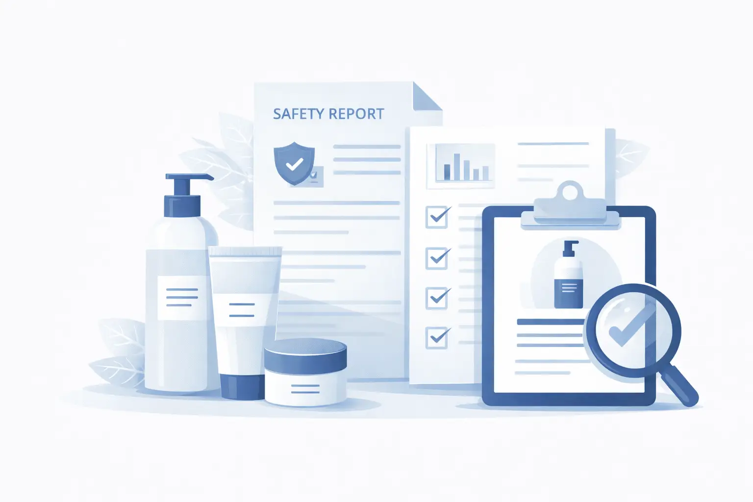 Cosmetic safety documentation and laboratory review